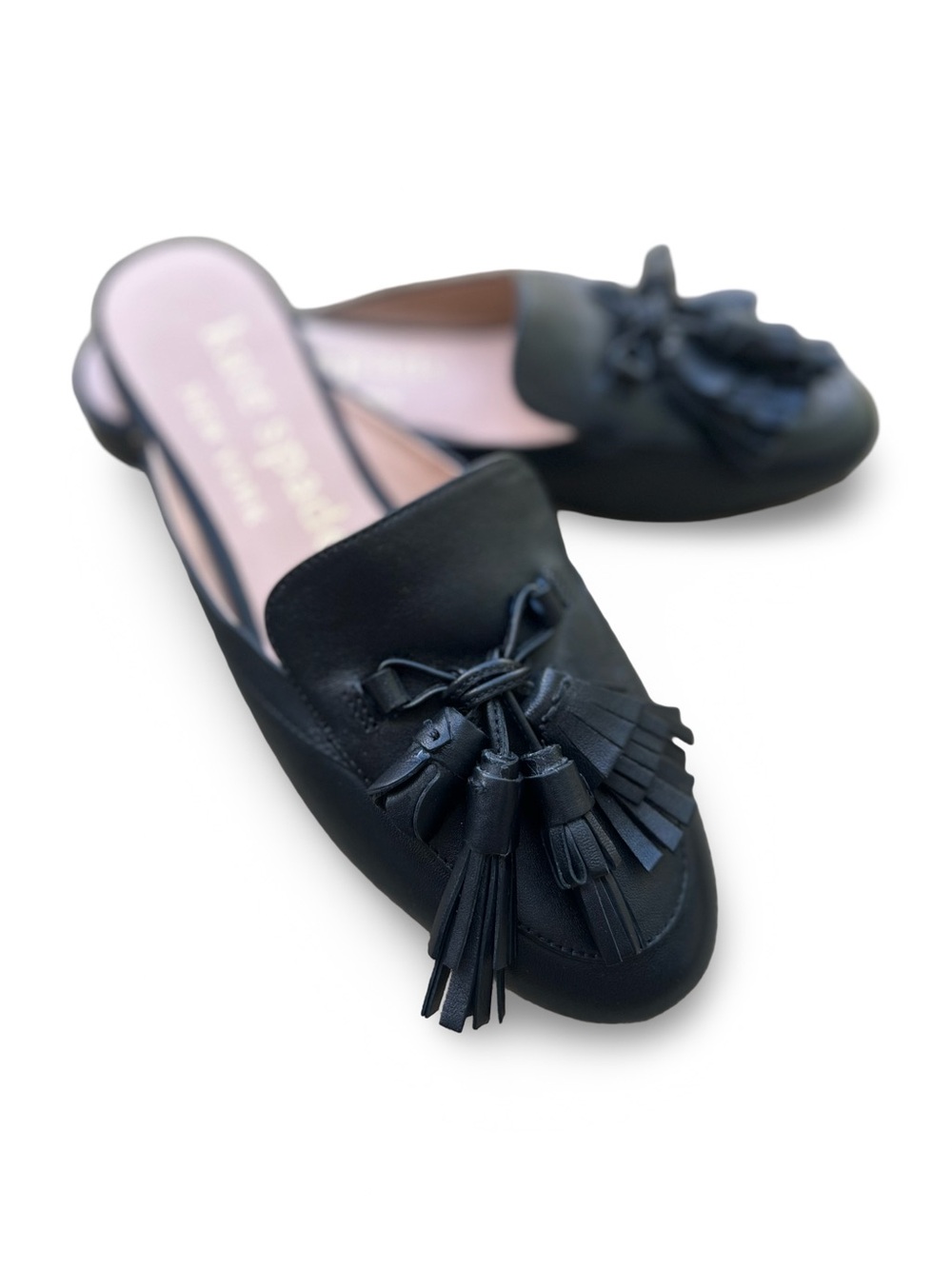 kate spade Leather Cadenza Mules size 6 EUC